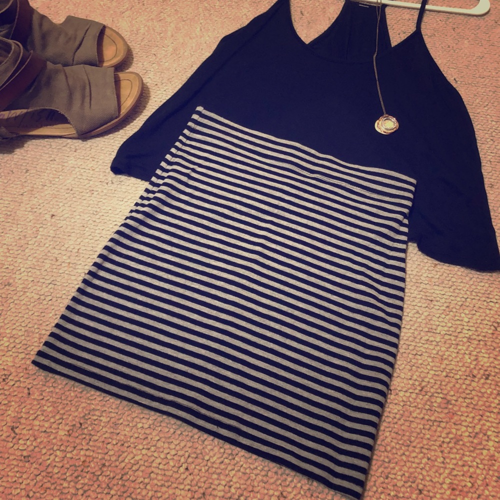 Striped Mini Skirt
